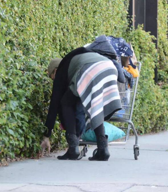 Ünlü model Loni Willison ön dişleri dökük yine çöp toplarken görüntülendi - Resim: 8